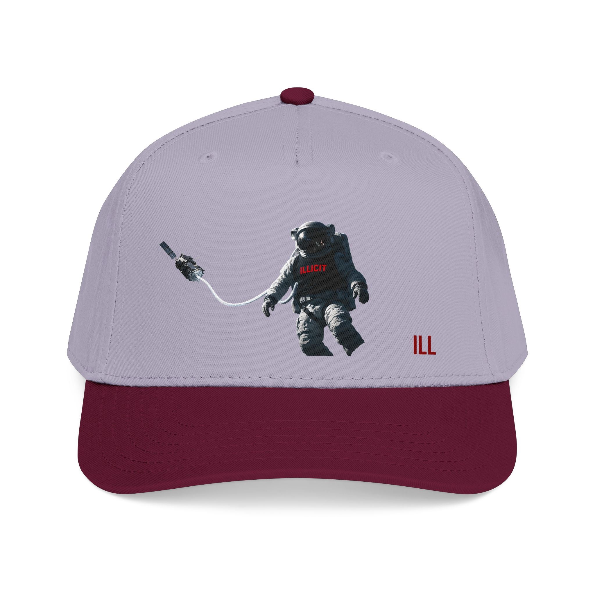 Astronaut Graphic Cap — 'ILL' Spacewalk Embroidered Baseball Hat