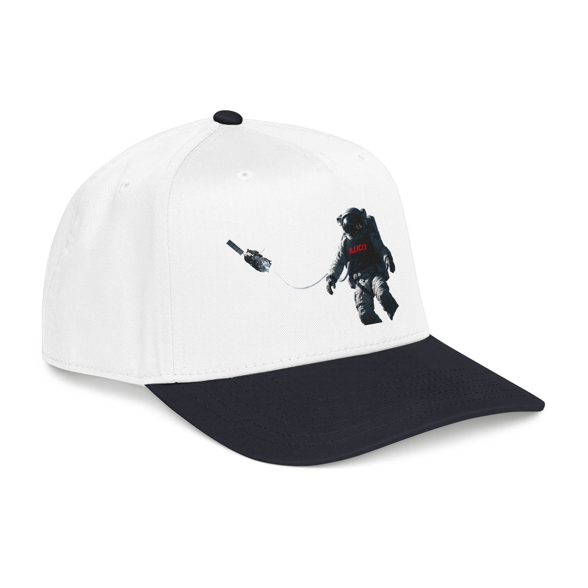 Astronaut Graphic Cap — 'ILL' Spacewalk Embroidered Baseball Hat