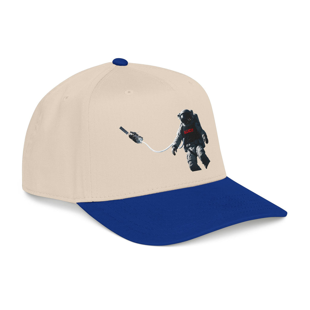 Astronaut Graphic Cap — 'ILL' Spacewalk Embroidered Baseball Hat
