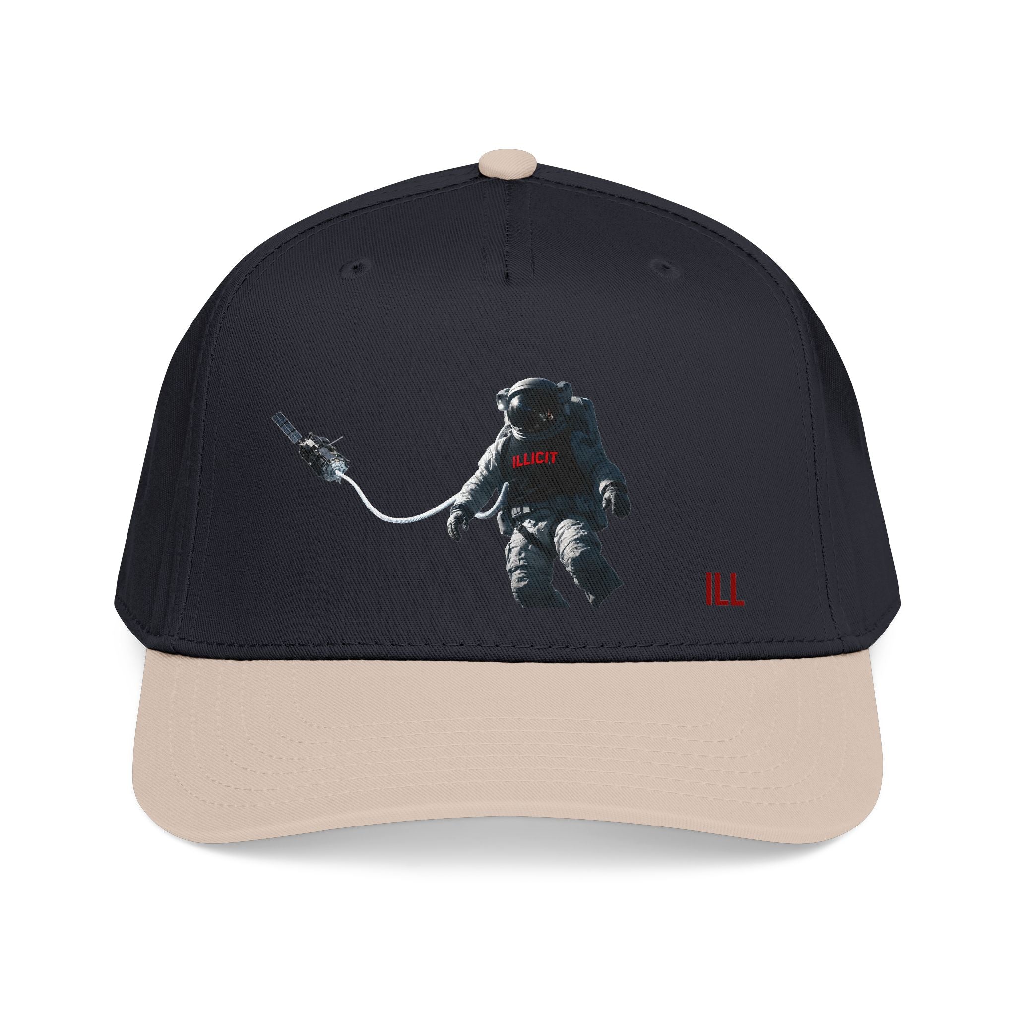 Astronaut Graphic Cap — 'ILL' Spacewalk Embroidered Baseball Hat
