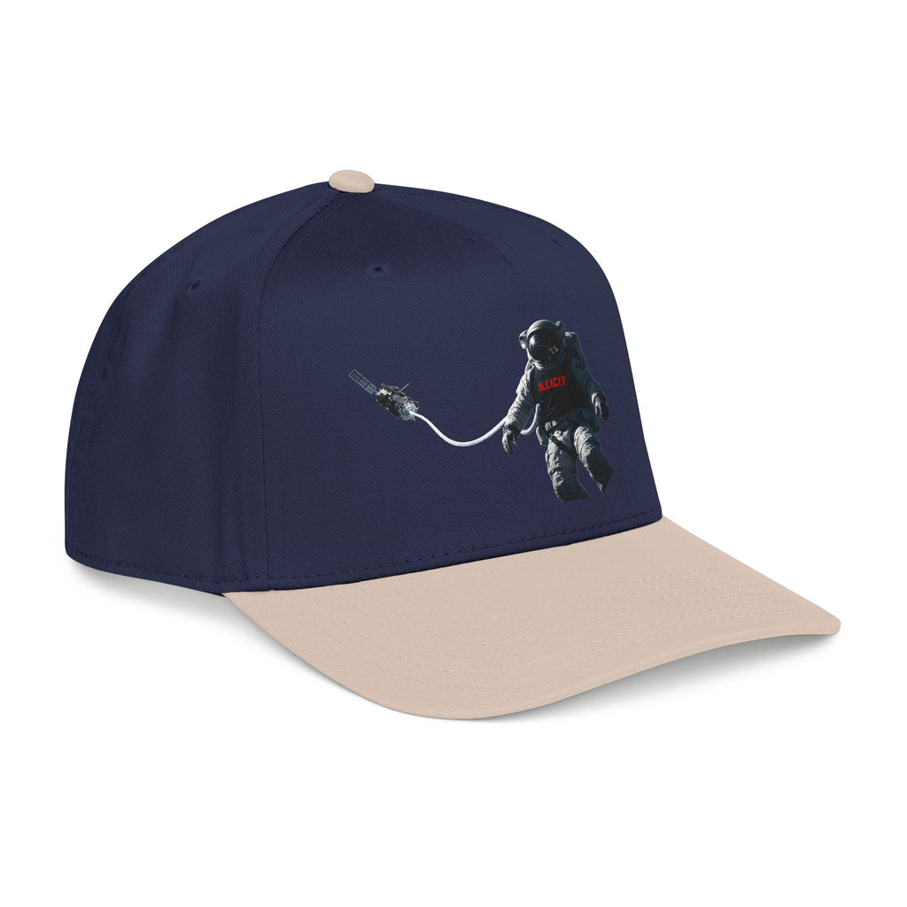 Astronaut Graphic Cap — 'ILL' Spacewalk Embroidered Baseball Hat