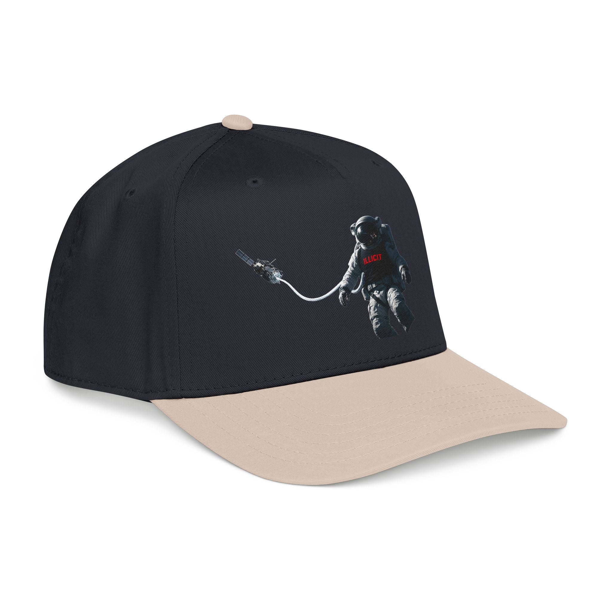 Astronaut Graphic Cap — 'ILL' Spacewalk Embroidered Baseball Hat