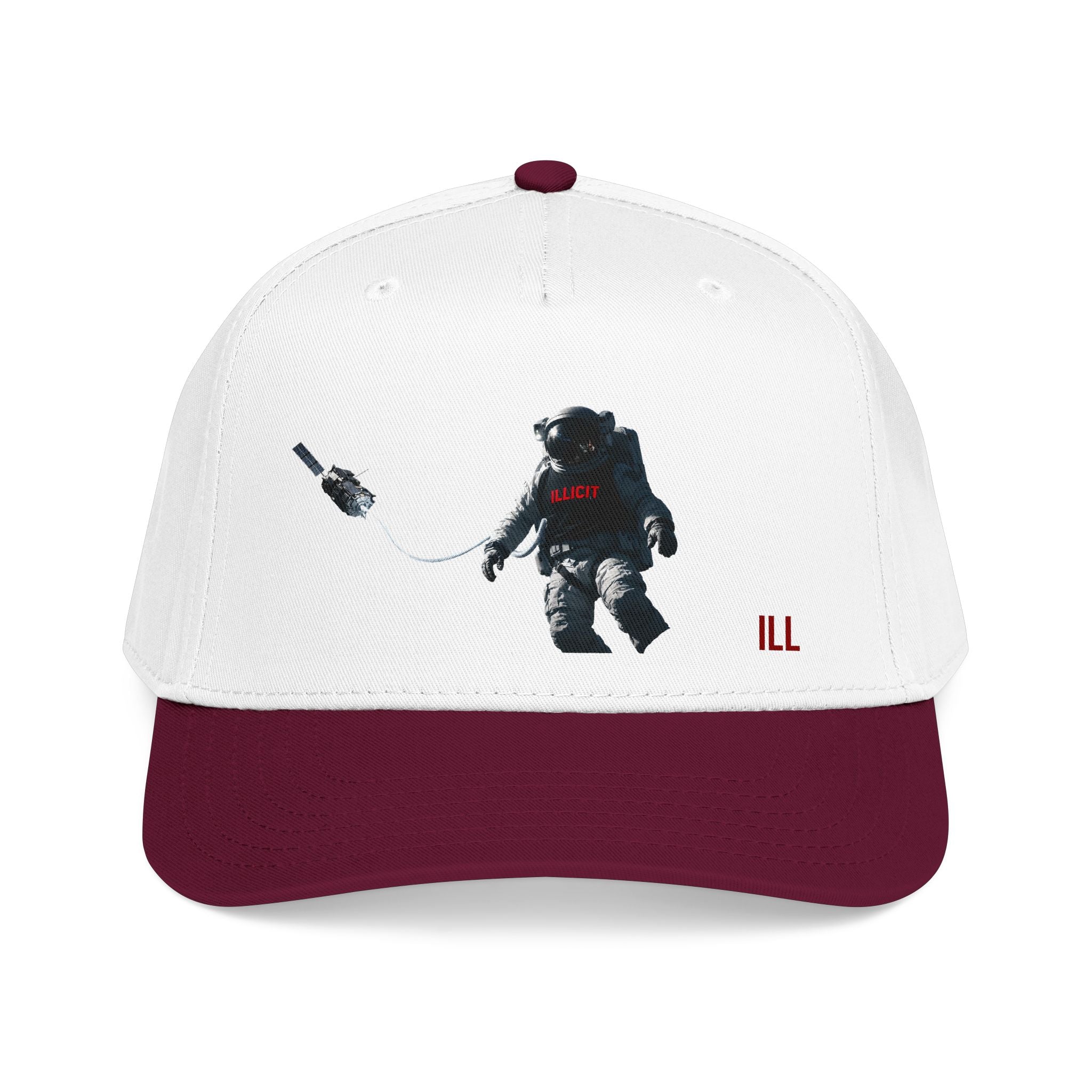Astronaut Graphic Cap — 'ILL' Spacewalk Embroidered Baseball Hat
