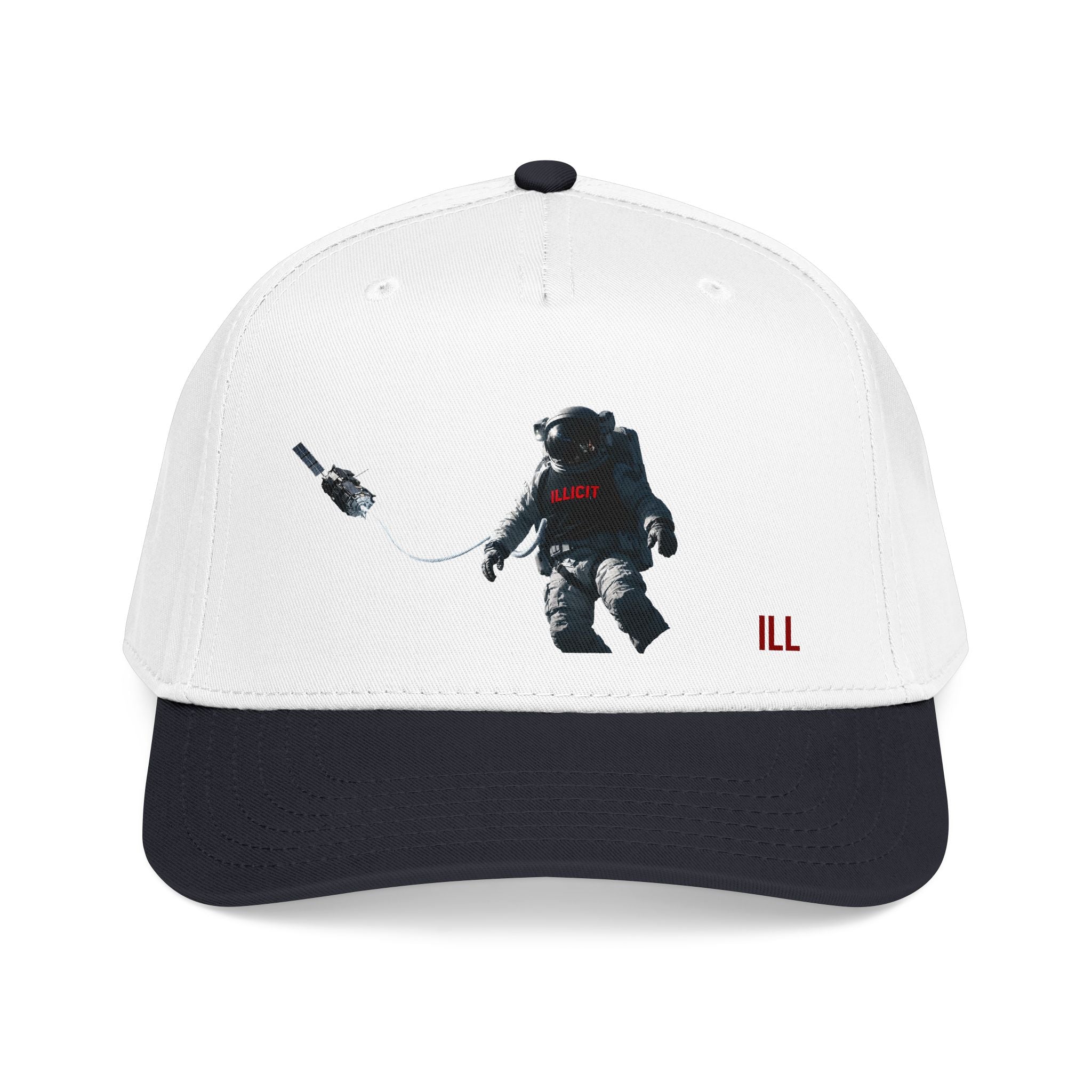 Astronaut Graphic Cap — 'ILL' Spacewalk Embroidered Baseball Hat