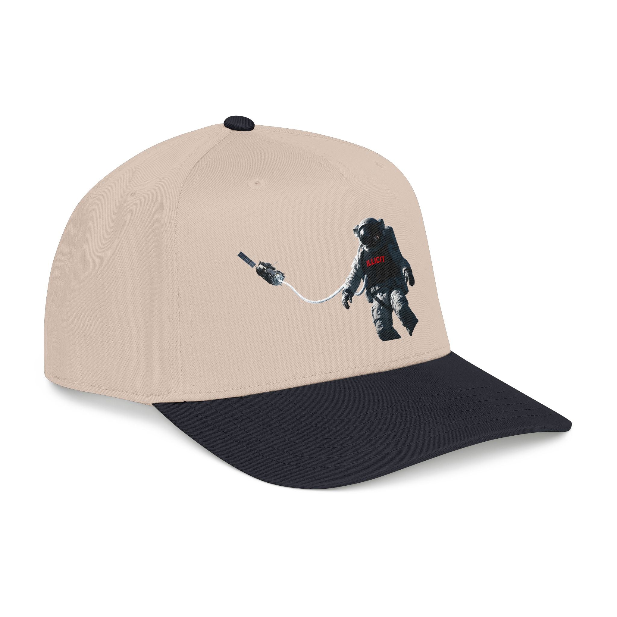 Astronaut Graphic Cap — 'ILL' Spacewalk Embroidered Baseball Hat