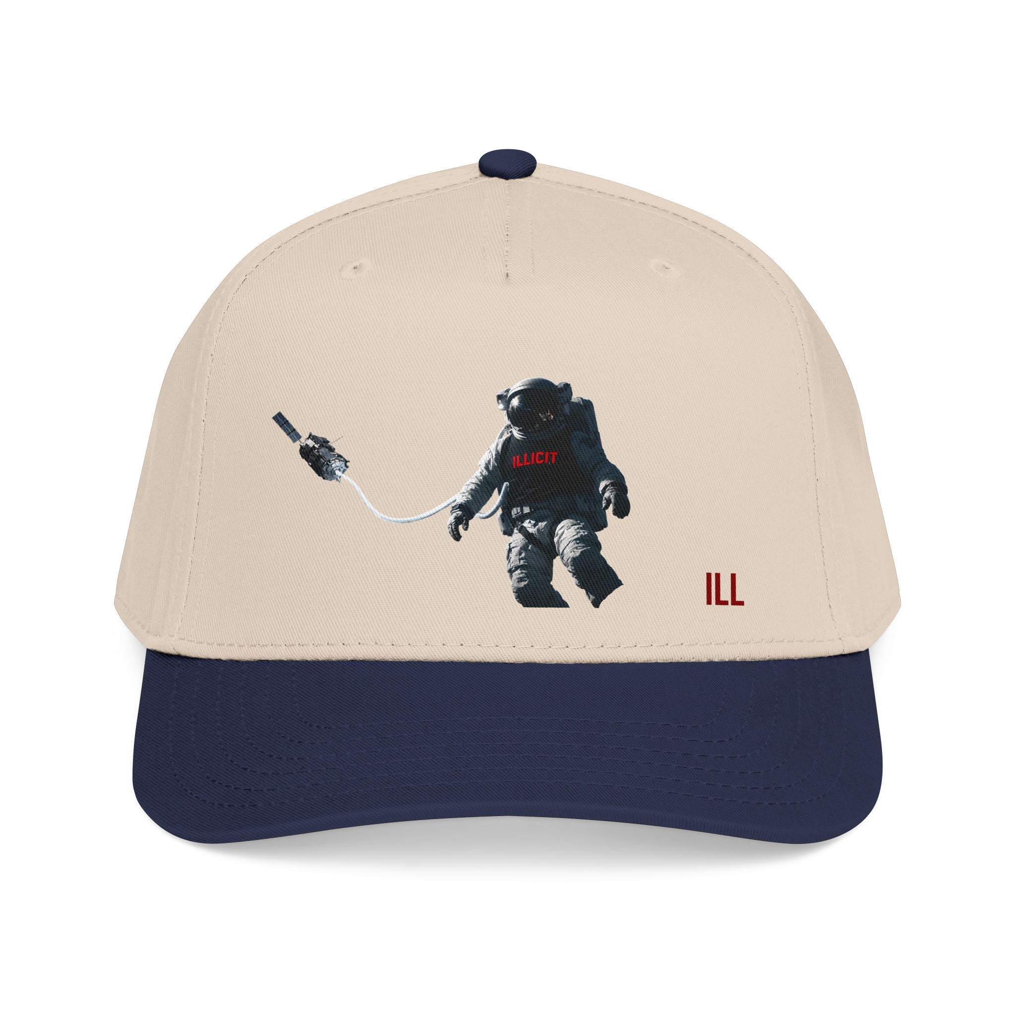 Astronaut Graphic Cap — 'ILL' Spacewalk Embroidered Baseball Hat