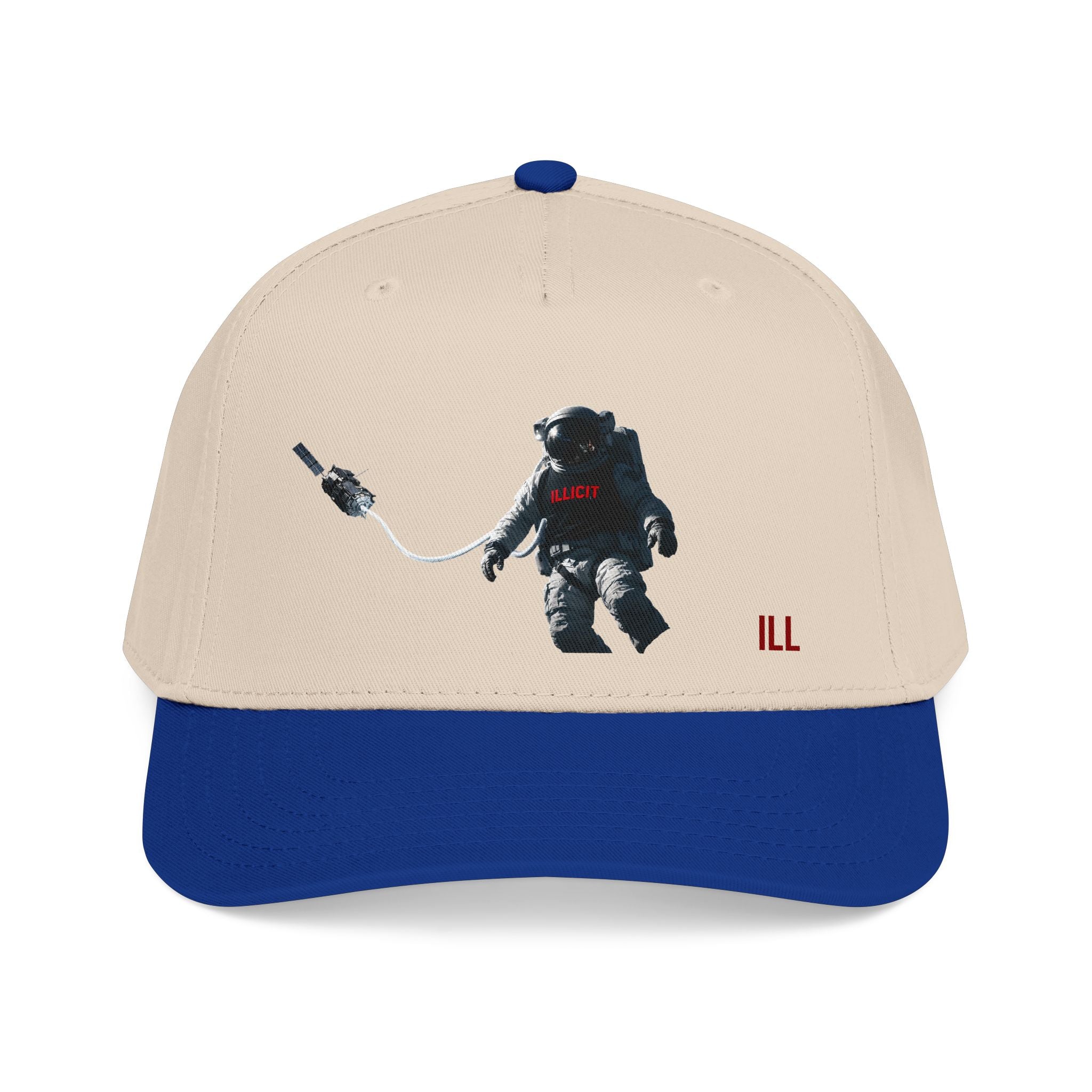 Astronaut Graphic Cap — 'ILL' Spacewalk Embroidered Baseball Hat