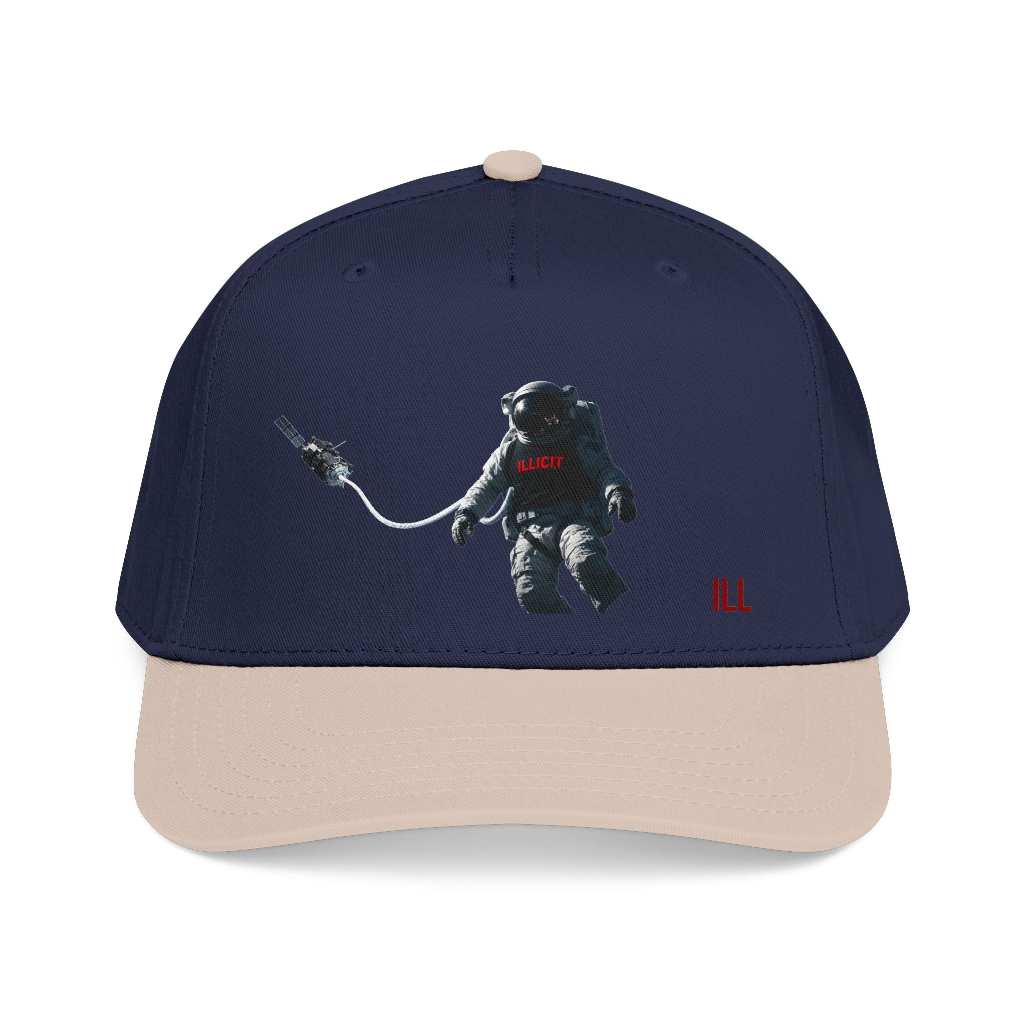 Astronaut Graphic Cap — 'ILL' Spacewalk Embroidered Baseball Hat