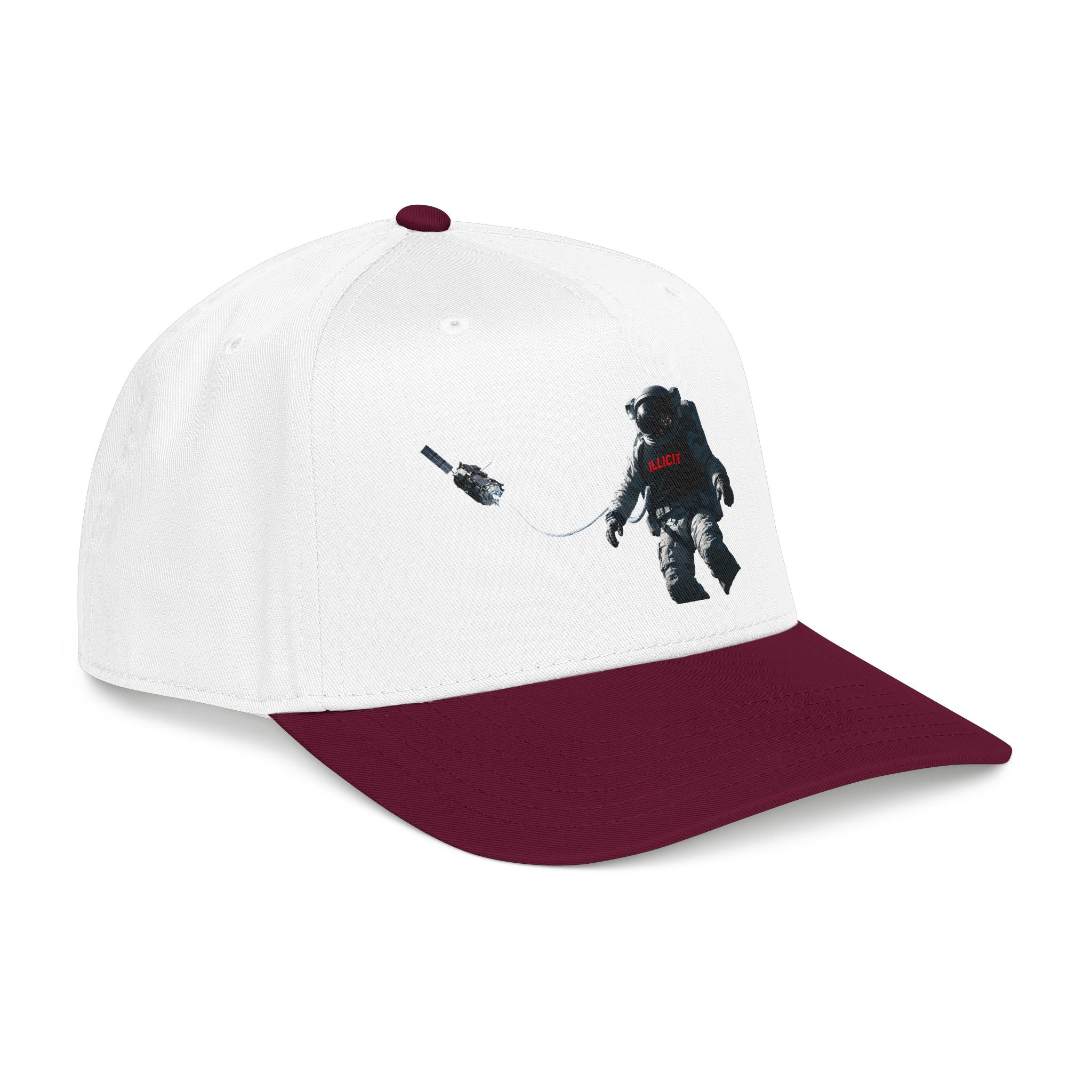 Astronaut Graphic Cap — 'ILL' Spacewalk Embroidered Baseball Hat