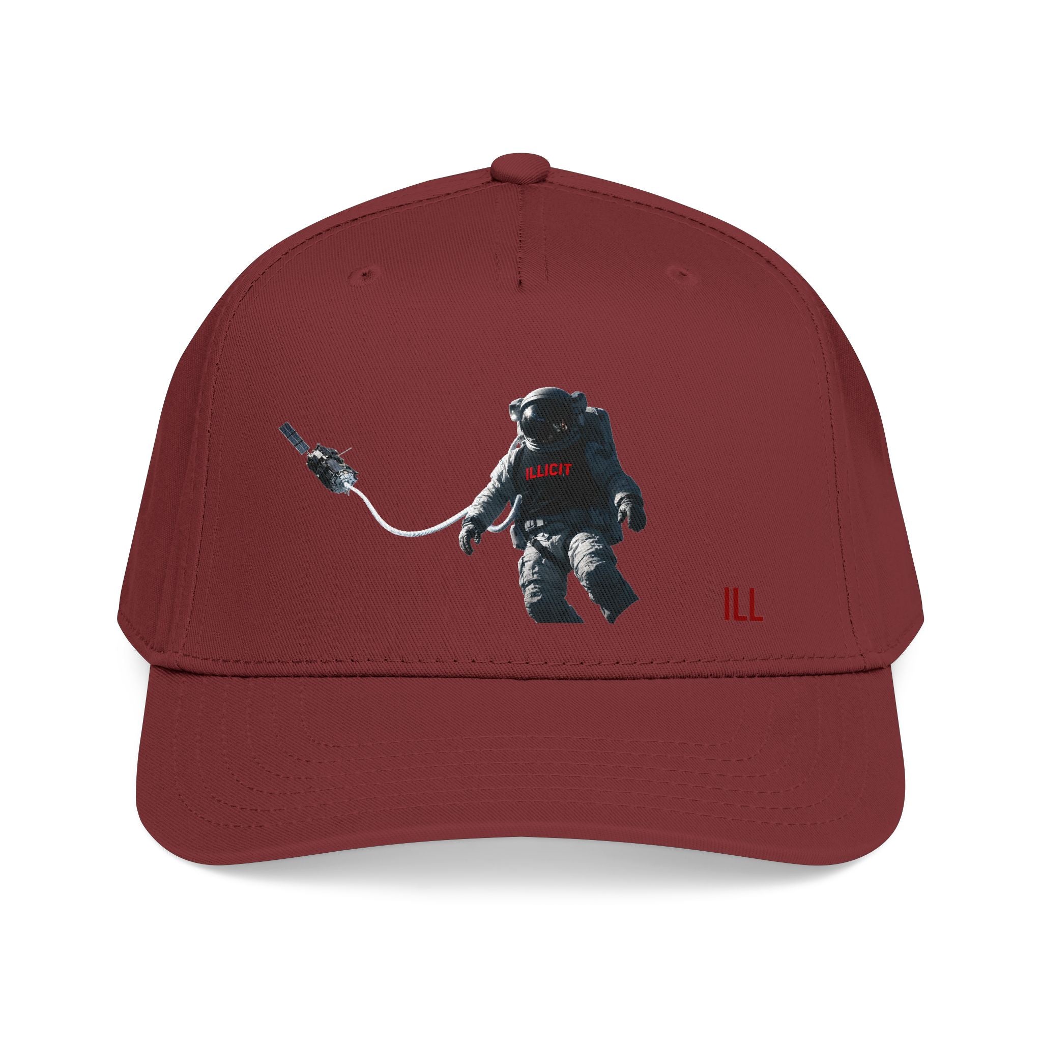 Astronaut Graphic Cap — 'ILL' Spacewalk Embroidered Baseball Hat
