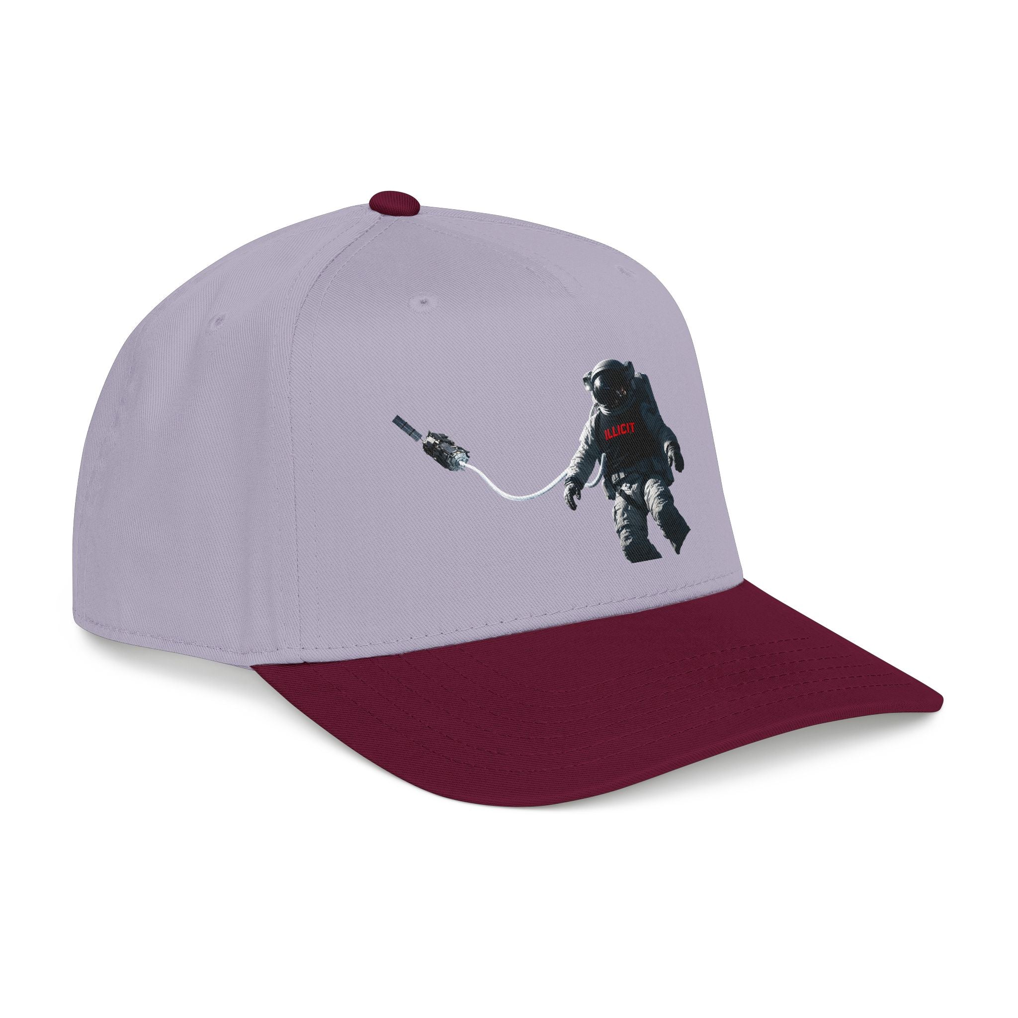 Astronaut Graphic Cap — 'ILL' Spacewalk Embroidered Baseball Hat