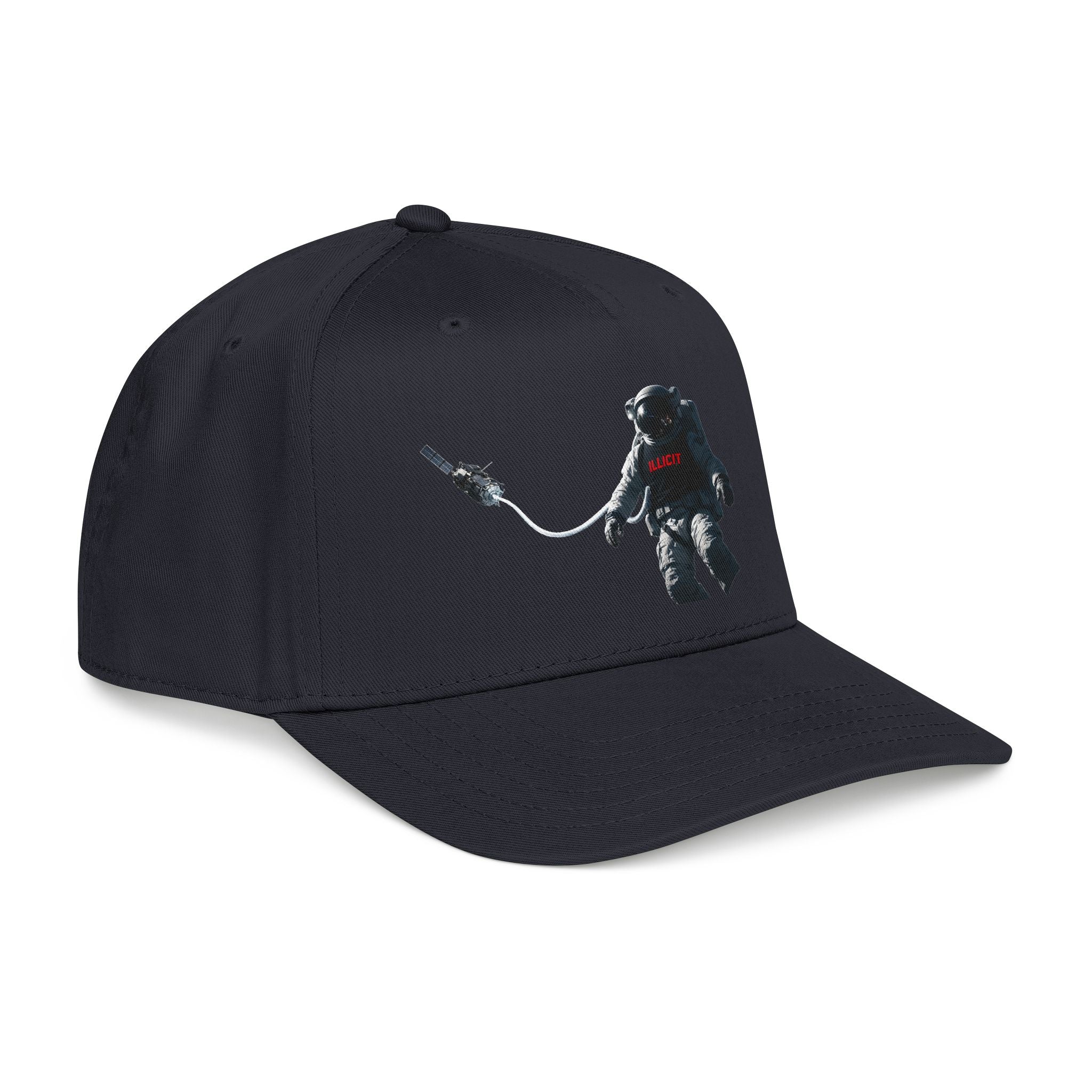 Astronaut Graphic Cap — 'ILL' Spacewalk Embroidered Baseball Hat